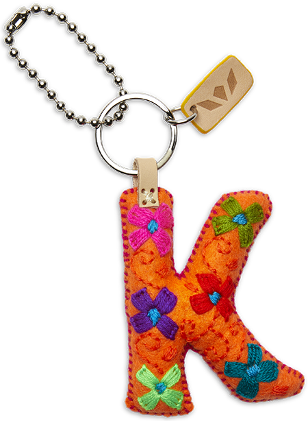 Orange Felt Alphabet Charms - Image 13