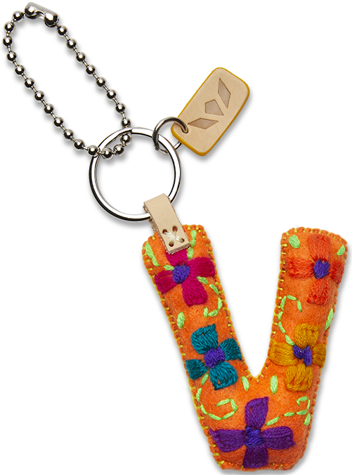 Orange Felt Alphabet Charms - Image 24