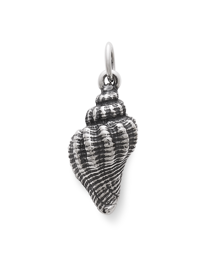 Fluted Conch Shell Charm